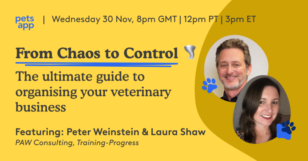 Organising your veterinary practice advertising tile Training Progress Webinar_Training-Progress_LinkedIn-1024x536 How to bring your Veterinary Practice from Chaos to Control